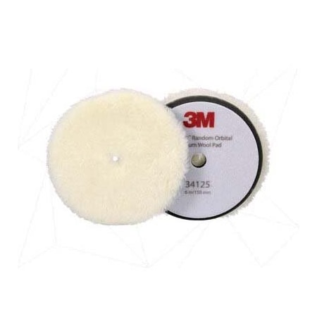 3M 3M Perfect-It Random Orbital Wool Compounding Pad 34125, 2PK 7100276850